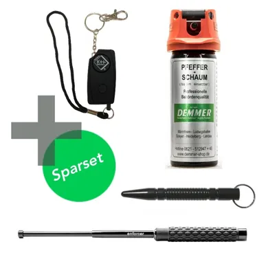 SICHERHEITSSET-1 Pfefferspray Schaum - Kaufen! - Demmer