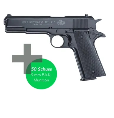Government 1911 A1 Schreckschuss Pistole 9mm - Kaufen! - Colt
