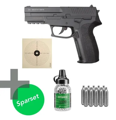 Modell 2022 CO2 Luftpistole 4,5 mm BB - Kaufen! - Borner