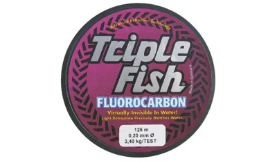 Μεσινεζα Fluorocarbon Λευκη Αορατη 125Μ - MYLON