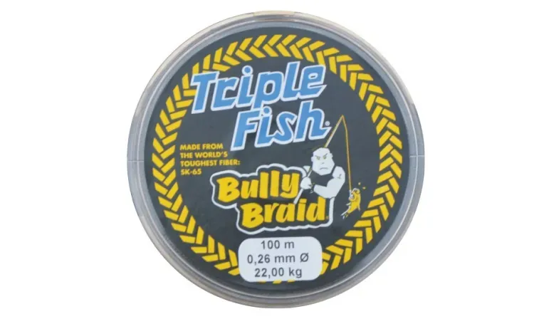 MYLON Μεσινεζα Bully Braid Γκρι Ανθρακονημα 100Μ