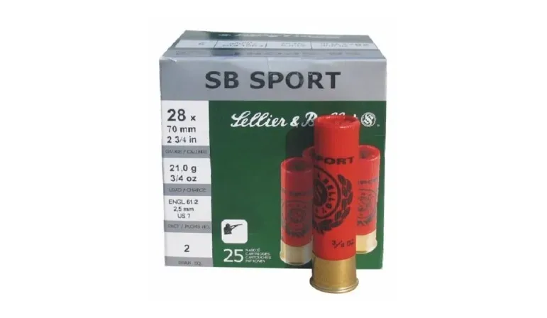 Sellier & Bellot C28 Sb 21g · Rojo