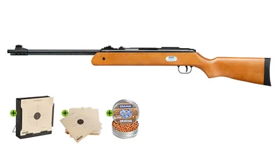 Oktoberfestgewehr Gen. 2 Repetier Luftgewehr 4,4 mm Mit 750 BBs, Kugelfang Und 100 Zielscheiben - Diana