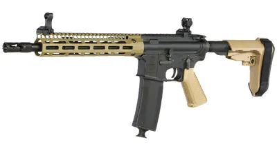 EMG Troy Industries M4 SOCC 10.5 CQB Vollmetall S-Aeg BB - King Arms