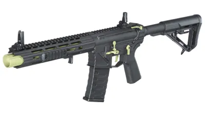 Patrol Rifle Phantom eSilver Edge SDU-MosFet 2.0 Vollmetall S-Aeg BB / Grün - APS Airsoft