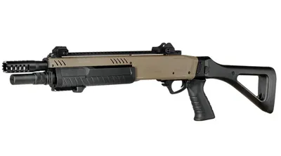 Cyma / Fabarm STF12 Compact 11 Zoll Vollmetall Pump Action Gas Shotgun BB - BO Manufacture