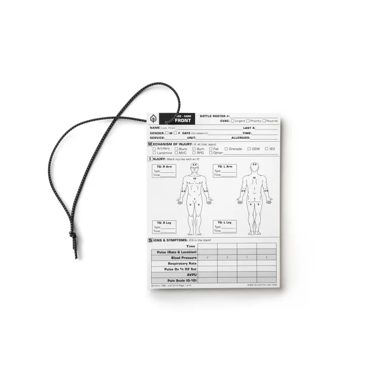 Blackfolium Tccc Card 1x