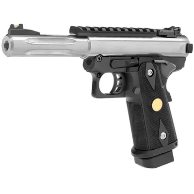 Galaxy Hi-Capa 5.1 K-Frame Premium Metallschlitten BB / Silber - Short-Version - Wei-ETech