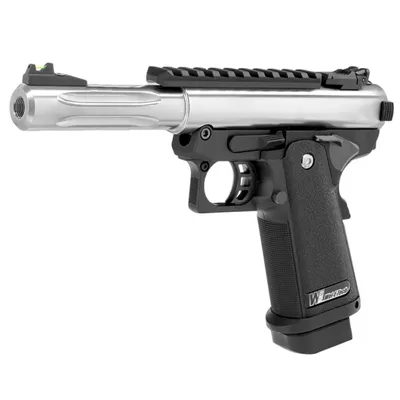 Galaxy Hi-Capa 5.1 R-Frame Premium Metallschlitten BB / Silber - Short-Version - Wei-ETech