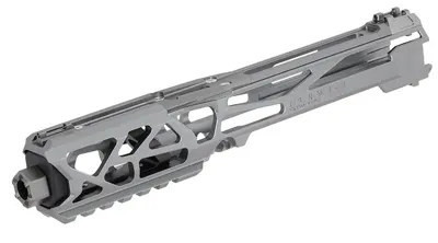 CNC Aluminium FUKU-2 Upper Receiver Kit Skeleton Grau / F. Action Army AAP-01/C Pistolen - CTM tactical