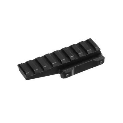 Aluminium Scope-Riser 8 Slots / 85 mm Mit 16 mm Erhöhung F. 20 - 22 mm Schienen - Aim-O