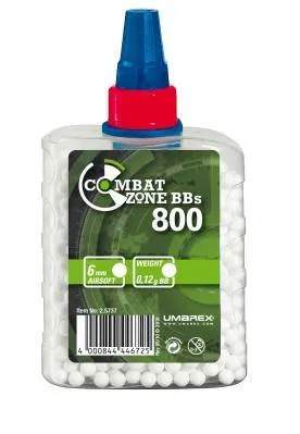 Combat Zone BB´S Basic Selection 0,12 g - 800 Stück - Weiß