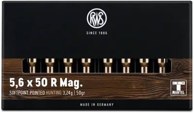 5,6X50R MAG. TMS 3,24g / 50g - RWS