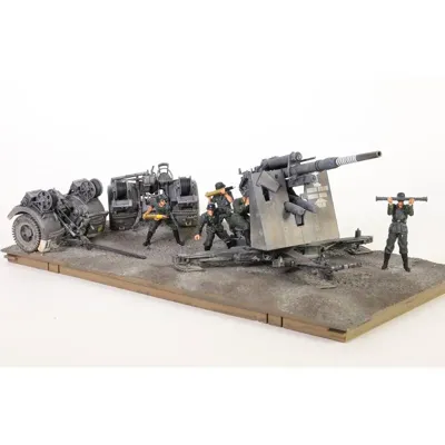 1/32 Deutsche Krupp Flak 36 Mit Flak Rohr 36 Geschützrohr & Sd. 202 Abschleppwagen - Forces of Valor