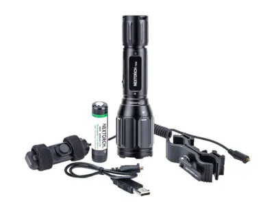 T5G Set 1200/170 Lumen LED Taschenlampe Mit Weiß/Grüner Dual-Led Technologie - Nextorch