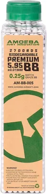 Premium Bio BBs 0,25g 2.700ST. Weiß - Amoeba