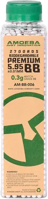 Premium Bio BBs 0,30g 2.700ST. Weiß - Amoeba
