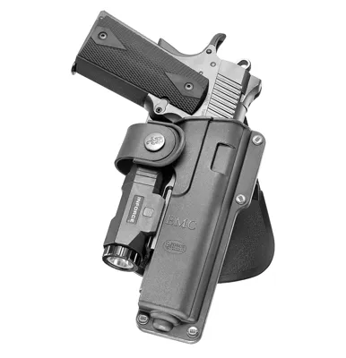 Drehbares Taktisches Paddelholster Für Die Meisten 5" 1911ER Pistolen Mit Schiene - Fobus
