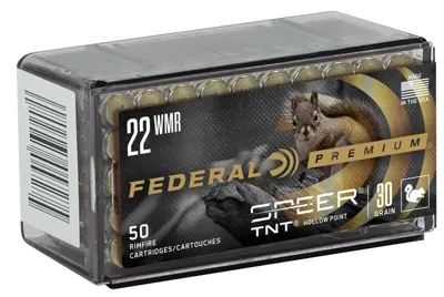 Federal Varmint & Predator SPEER.22 WMR Speer TNT Jacketed Hollow Point 1,9g / 30g - Federal Premium