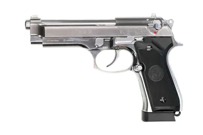 NX 92 Premium Classic CO2-LUFTPISTOLE Kal. 4,5mm Stahl-BB Metallschlitten Chrom - NxWerks