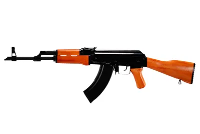 AK47 4,5 mm BB - CO² Luftgewehr - 19 Schuss - Echtholz- Griffe & Schaft - Borner