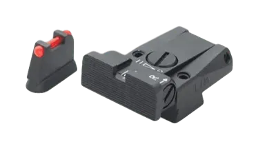 Mikrometer-Visier SPR Für CZ M75/85 Neu Mit Rotem Fiber Optic-Korn - LPA