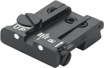 Mikrometer-Visier TPU Für Beretta 92, 96, 98 M9, Stock, Brigadier, 90TWO, 2-PUNKT, Ohne Korn - LPA