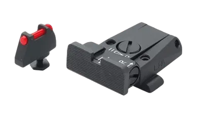 Mikrometer-Visier SPR Für Glock-Pistolen Mit Rotem Fiber Optic-Korn - LPA