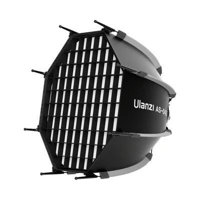 AS 045 Quick Release Octagonal Softbox with Grid 45cm Bowens - Ulanzi