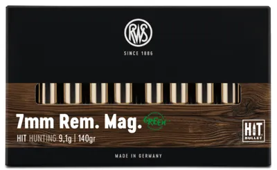 7 mm Rem. MAG. Hit 140 gr. - 20 Stk - RWS
