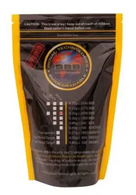 Bioval Bio BBs Softair-Kugeln 0,25 g - 4.000 Stk - GSG