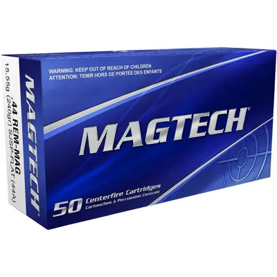 44 RemMag SJSP Flat Teilmantel Flachkopf 240 gr. 44A - 50 Stk - Magtech