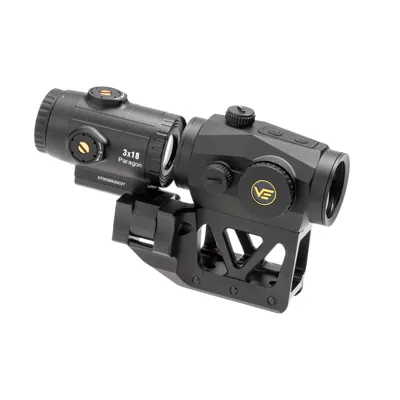 Scrapper 1x25 RDS with Paragon 3x Magnifier and One Piece Mount - Vector Optics