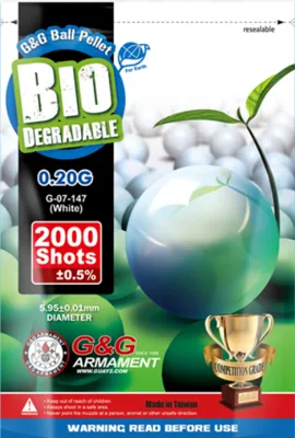 Bio BB´S 0,20g 2000 Schuss - G&G Armament