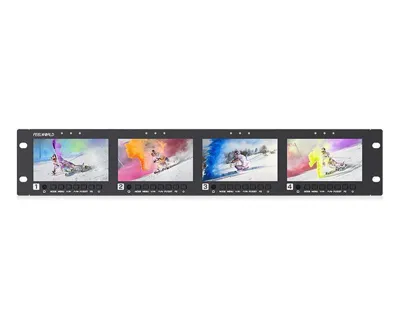 Seetec Q41 Quad 4.5 Inch 2RU Rackmount Monitor - Feelworld