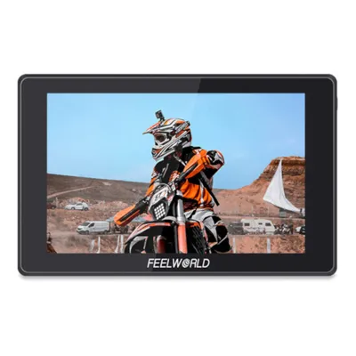 7» SH7 Ultra Bright 2200NIT on Camera Monitor SDI HDMI Cross Conversion - Feelworld