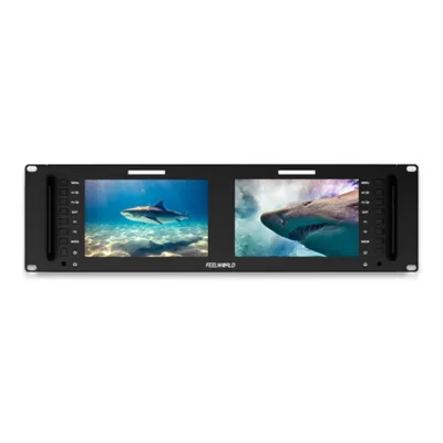 D71 Plus H Dual Rack Monitor - Feelworld