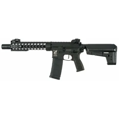 AR15 KeyMod 10 Ιντσών Predator Charlie Μαύρο S-Aeg Τουφέκι Δωρεάν Από 18 Ετών - Delta Armory