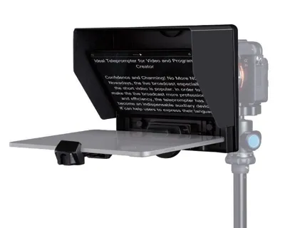 TP10 10 Inch Teleprompter Smartphone/Tablet (Incl Draagtas) - Feelworld