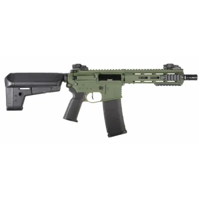 M4 AR15 M-LOK 8 Ιντσών Charlie Μαύρο S-Aeg Τουφέκι Δωρεάν Από 18 Ετών - Delta Armory