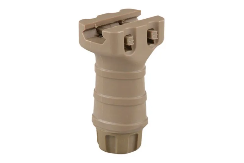 Tactical RIS Rail Forward Grip - 2 Pin,, Short · Tan / FDE