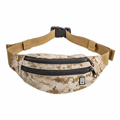 Waist Pack Met 2 Zakken Met Rits & Verstelbare Riem Digital - Blackrapid