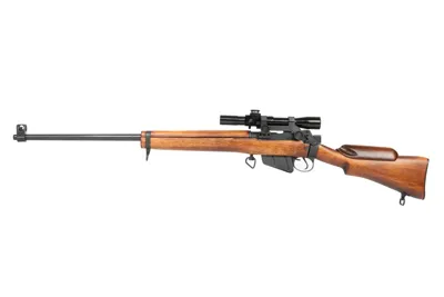 B-Ware / L42A1 Echtholz BB Inkl. no.32 MK1 Zielfernrohr - Ares