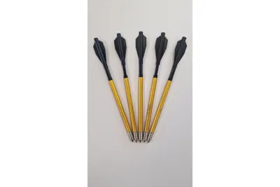 Sonderposten / 5x Ersatzpfeile/-Bolzen 6,5'' F&uuml;R Pistolenarmbrust Armbrust SOBEK - Buchner