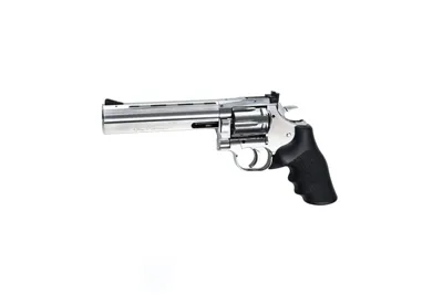 Dan Wesson 715, 6 Zoll CO2 Revolver Chrom, 4,5 mm BB - ASG
