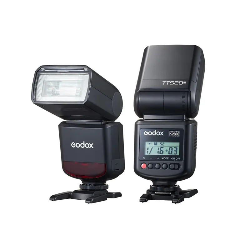Godox TT520III Camera Flash with LCD Screen