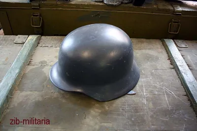 M35 Steel Helmet Berlin Police, Without Vent Holes