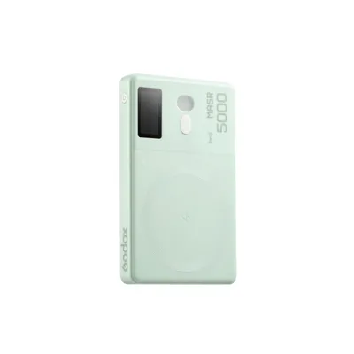 MA5R Mobile Power Bank&RGB LED Light Groen - Godox