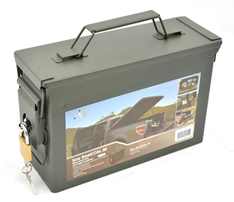 30 cal Ammo Crate with Lock, US Typ
