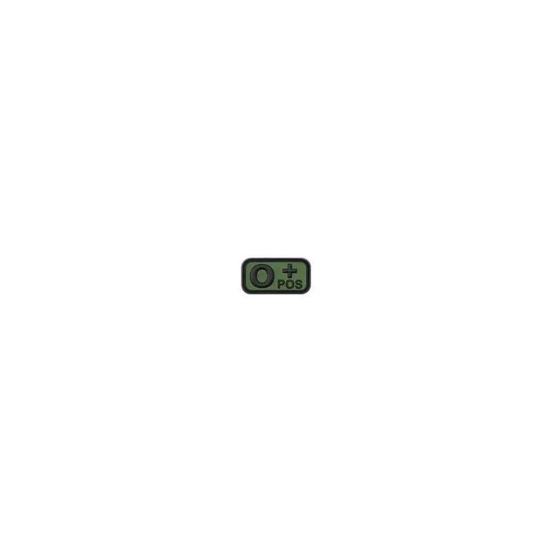 Bloodtype Rubber Patch 0 Pos Forest